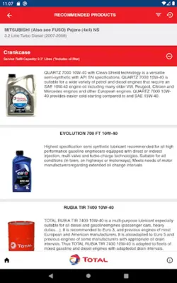 Lube Guide android App screenshot 12