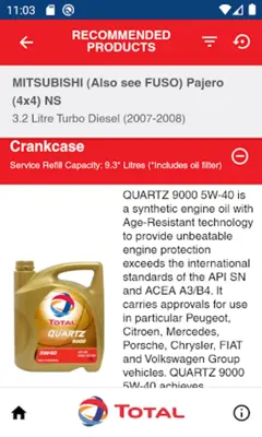 Lube Guide android App screenshot 18